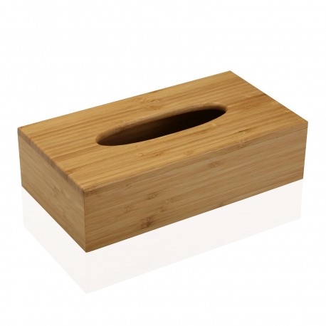 CAJA PAÑUELOS BAMBÚ