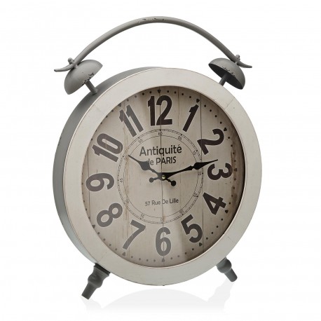 RELOJ SOBREMESA BLANCO 41CM