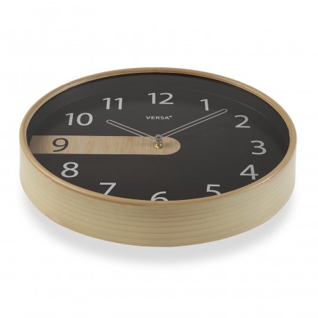 RELOJ COCINA NEGRO 30,5 CM