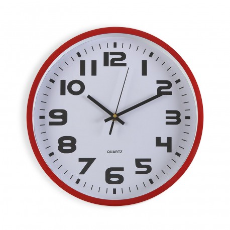 RELOJ COCINA ROJO 30,5 CM