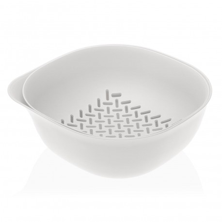 SET BOWL+ ESCURRIDOR BLANCO