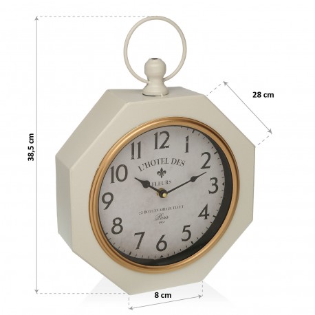 RELOJ PARED BLANCO