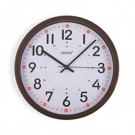 RELOJ COCINA MADERA NAT.30,5CM