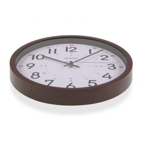 RELOJ COCINA MADERA NAT.30,5CM
