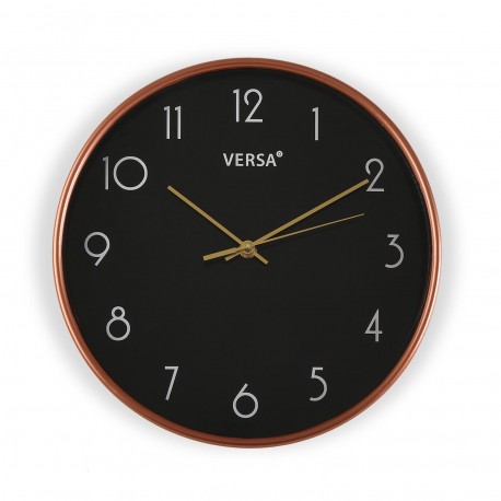 RELOJ DE PARED NEGRO