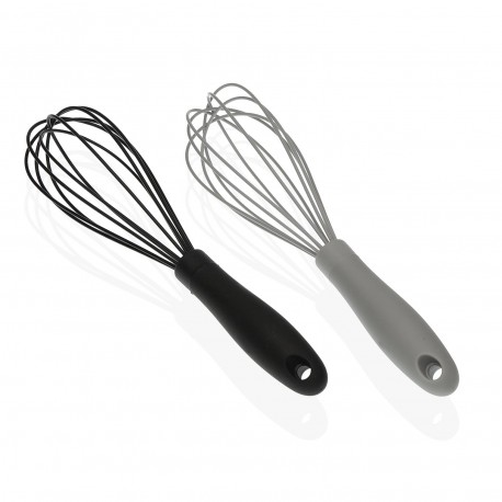 BATEDOR SILICONE CINZA/PRETO