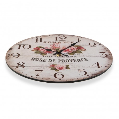 RELOJ DE PARED MADERA 29CM