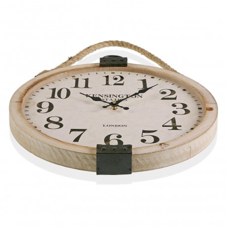 RELOJ PARED MADERA KENSINGT.40