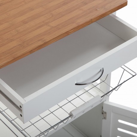 CARRO C/RUEDAS 1 CESTA/1 PUERT