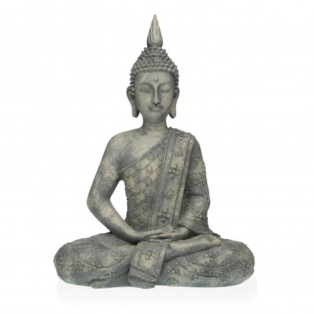 FIGURA BUDA GRIS 28x40CM