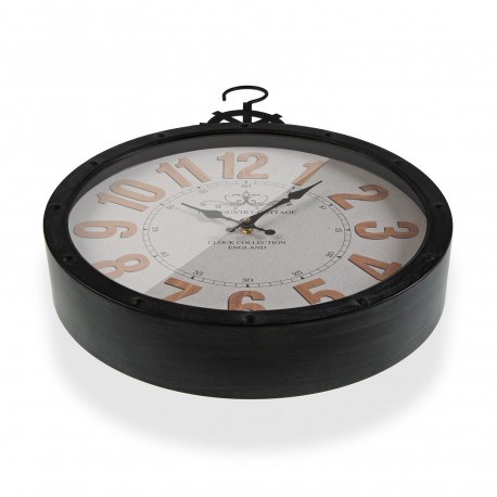 RELOJ PARED METAL CROWN