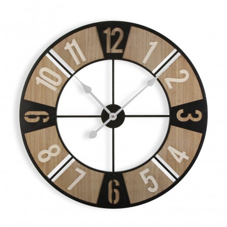 RELOJ PARED MADERA 60 CM