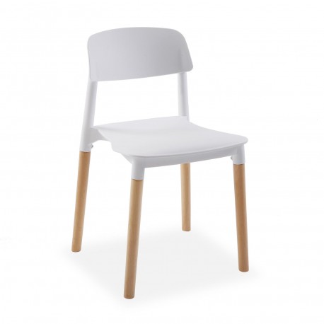 SILLA COCINA BLANCA