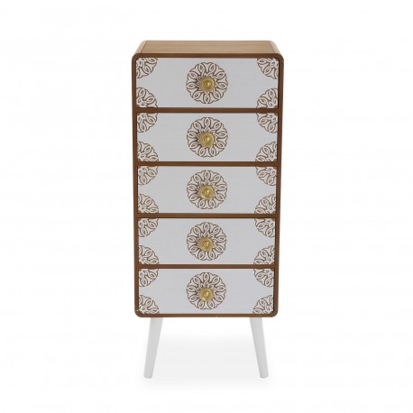 CÔMODA 5 GAVETAS LYSSA