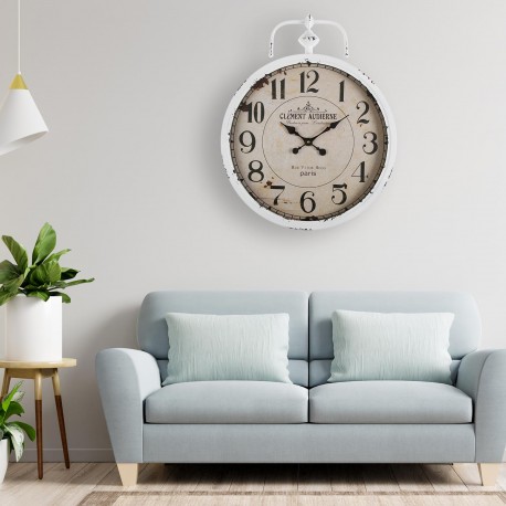 RELOJ PARED RUSTIC 48CM