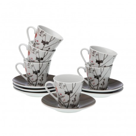 SET 6 TAZAS DE CAFE BALBEC