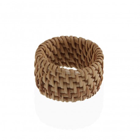 SERVILLETERO RATTAN MARRON