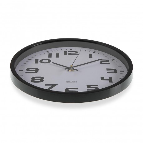 RELOJ COCINA NEGRO 30,5 CM