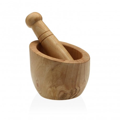 PILÃO DE MADEIRA DE BORRACHA