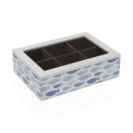 CAJA TE MADERA AQUA