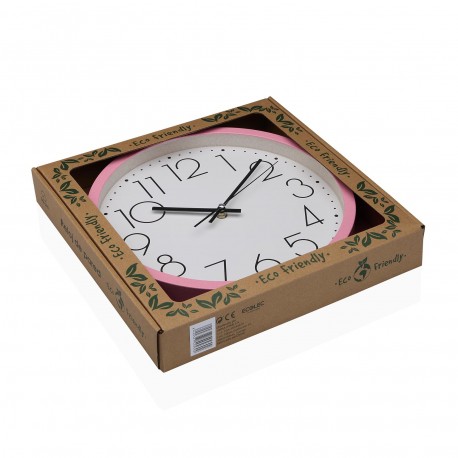 RELOJ ECO ROSA 30CM