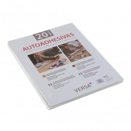 PACK 20 FOLHAS AUTOADESIVAS