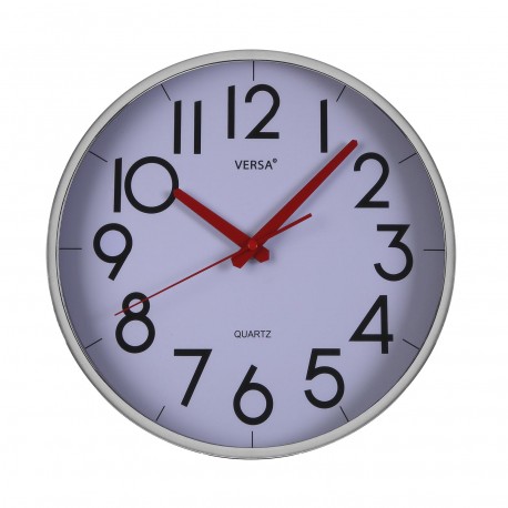 RELÓGIO PAREDE BRANCO 30CM