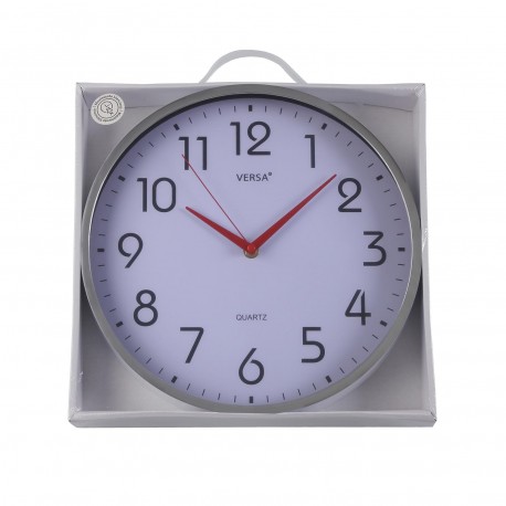 RELÓGIO PAREDE BRANCO 30CM