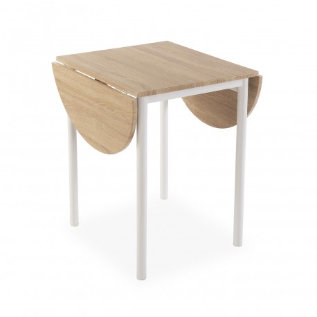 JUEGO MESA/2 SILLAS BLANCO