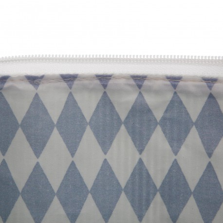NECESSAIRE CORDUROY AZUL GRANDE