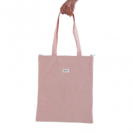 SACO CORDUROY ROSA