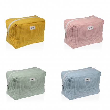 NECESSAIRE CORDUROY AZUL GRANDE