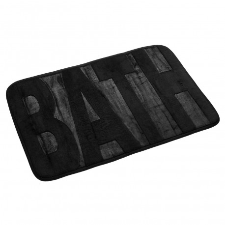 TAPETE BANHO "BATH" PRETO