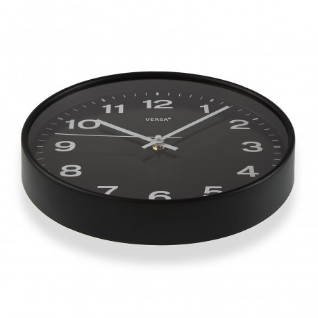 RELOJ COCINA NEGRO 30,5 CM
