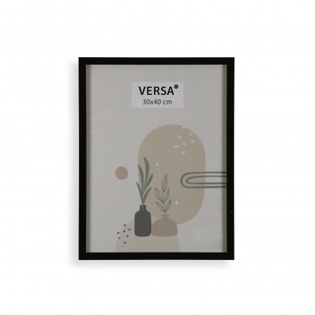 MOLDURA MADEIRA 30X40 PRETO