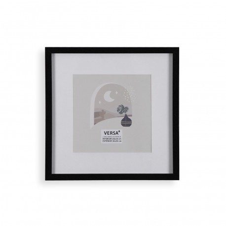 MOLDURA PRETA QUADRADA 30 X 30