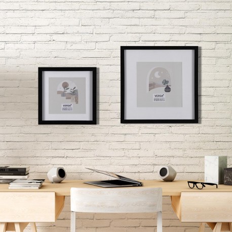 MOLDURA PRETA QUADRADA 30 X 30