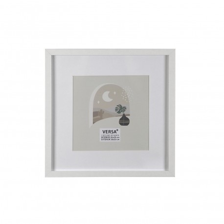 MOLDURA BRANCO QUADRADO 30X30