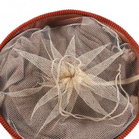 CESTO ROUPA CORDUROY TERRACOTA