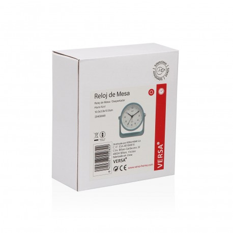 RELÓGIO DESPERTADOR ALURA AZUL