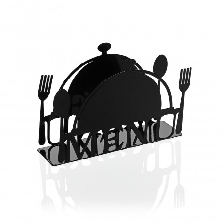 PORTA-GUARDANAPOS METÁLICO "MENU"