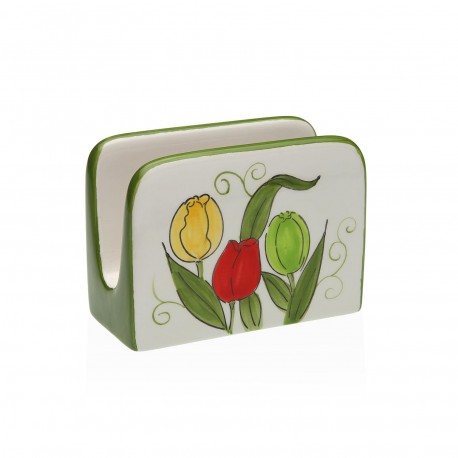 PORTA-GUARDANAPOS TULIPAS