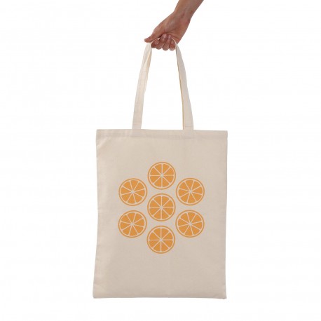 SACOLA DE COMPRA LARANJAS