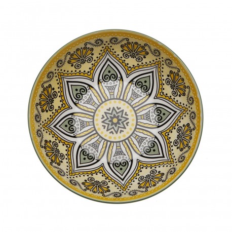 SALADEIRA AMARELA 23CM
