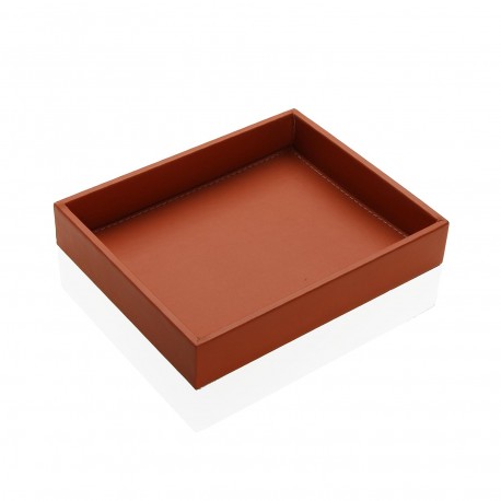 VAZA-BOLSOS RETANGULAR TERRACOTA