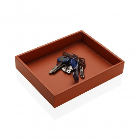 VAZA-BOLSOS RETANGULAR TERRACOTA