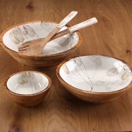 SET UTENSILIOS HOJAS