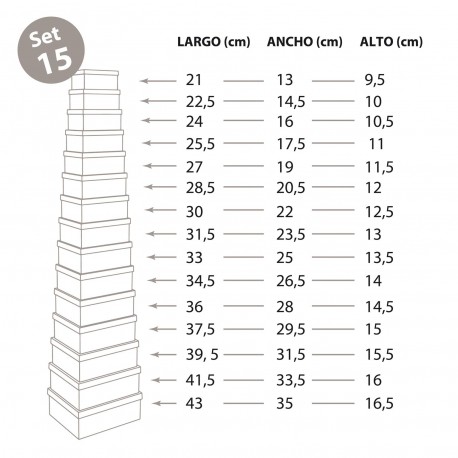 CONJUNTO 15 CAIXAS CARTÃO PENAS