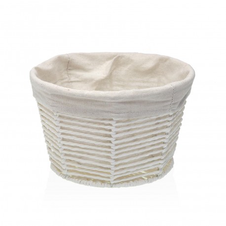 CESTA REDONDA BLANCA