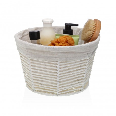 CESTA REDONDA BLANCA